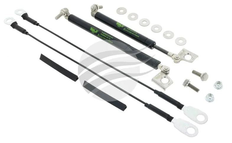 TAILGATE ASSIST KIT UP & DOWN T/S TOYOTA HILUX SINGLE HANDLE